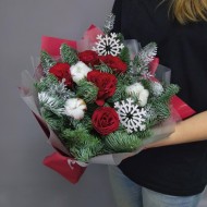 Новогодний букет Зимняя ночь
